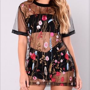 Fashion nova mesh top